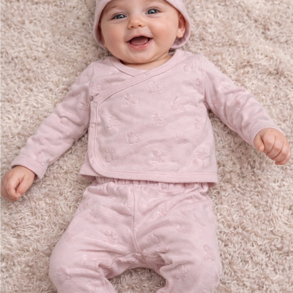 Adorable Pink Baby Outfit